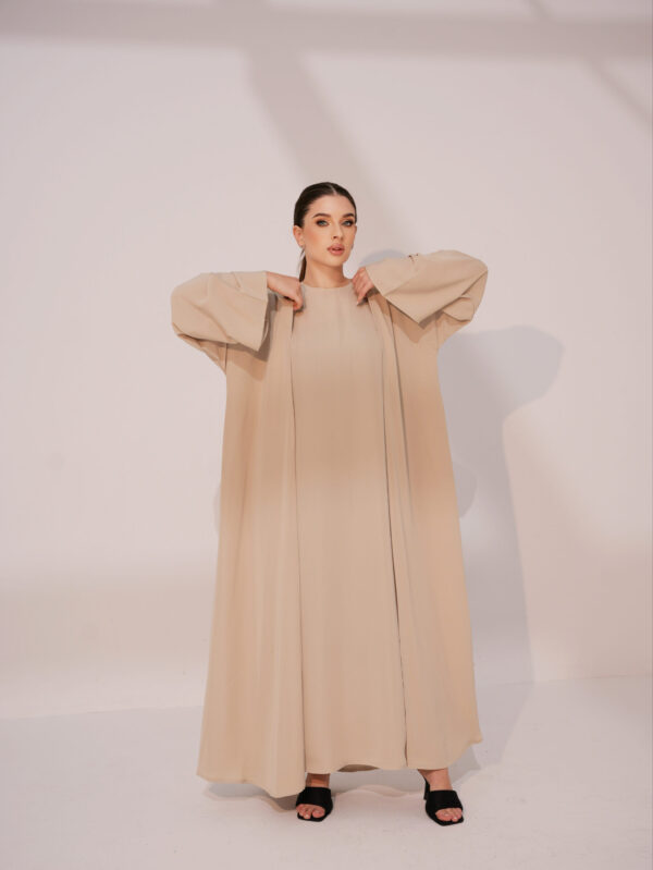 Classic 2 Piece Open Abaya