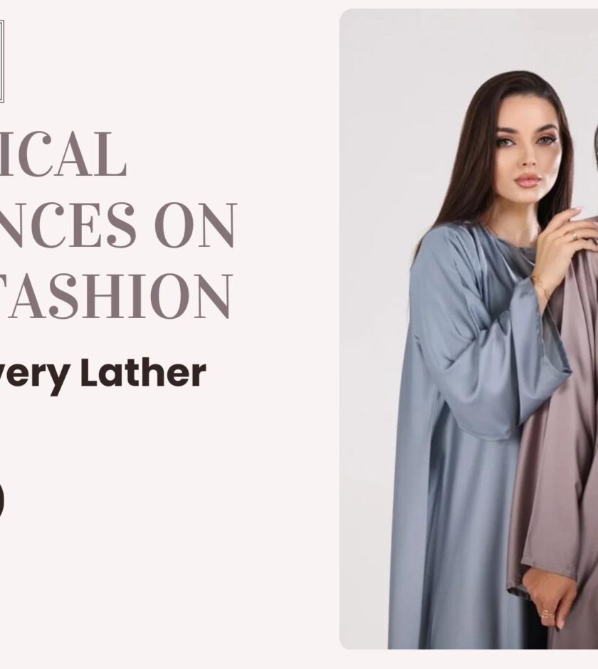 A Journey Through Time: Historical Influences on Abaya Fashion